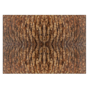 Palm Tree Bark Cutting Board