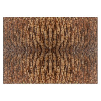 Palm Tree Bark Cutting Board