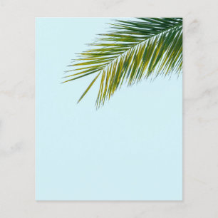 Palm tree branch