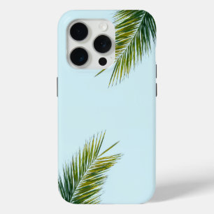 Palm tree branch iPhone 15 pro case