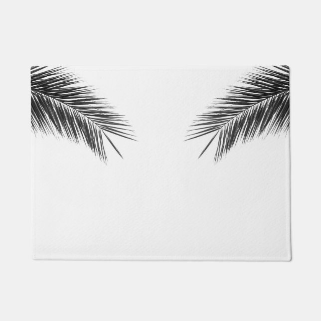 Palm tree branch doormat (Front)