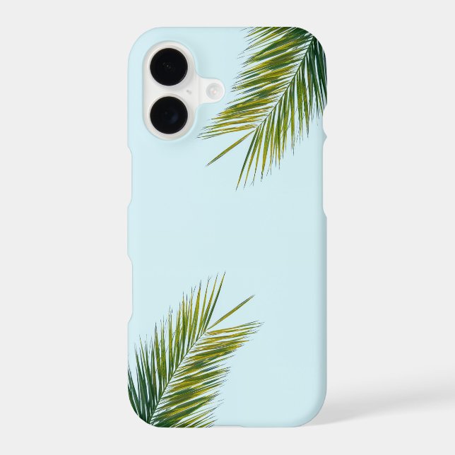 Palm tree branch iPhone case (Back)