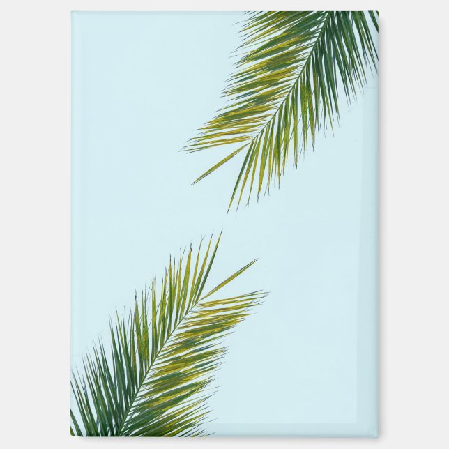 Palm tree branch magnet (Front)