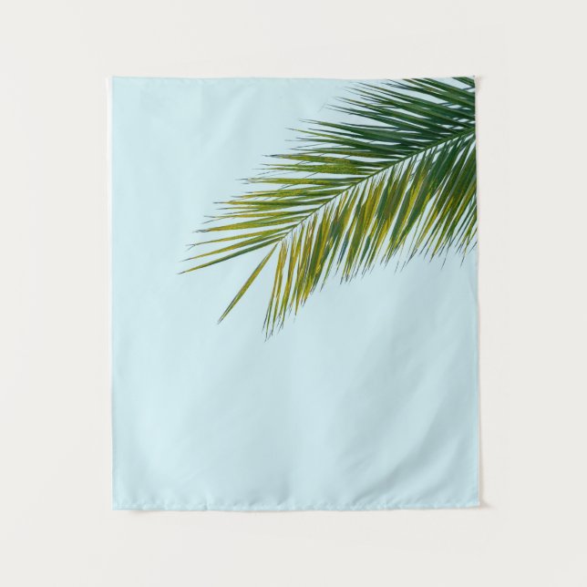 Palm tree branch tapestry (Front)