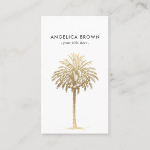 Palm Tree Business Card