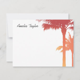Palm Tree Card