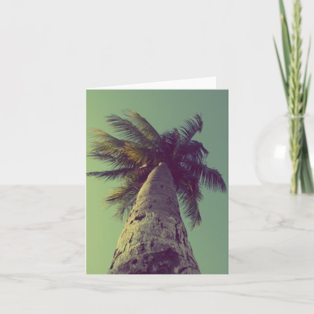 Palm Tree Card (Front)