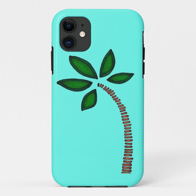 Palm tree Case-Mate iPhone case (Back)