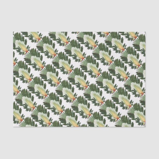 Palm Tree Chic Tissue Paper (Front)