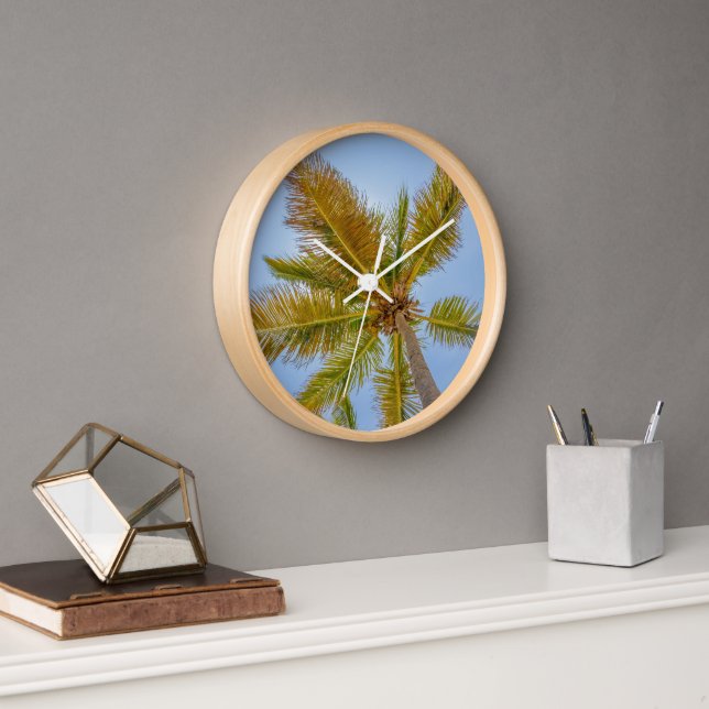 Palm Tree Clock (Office)