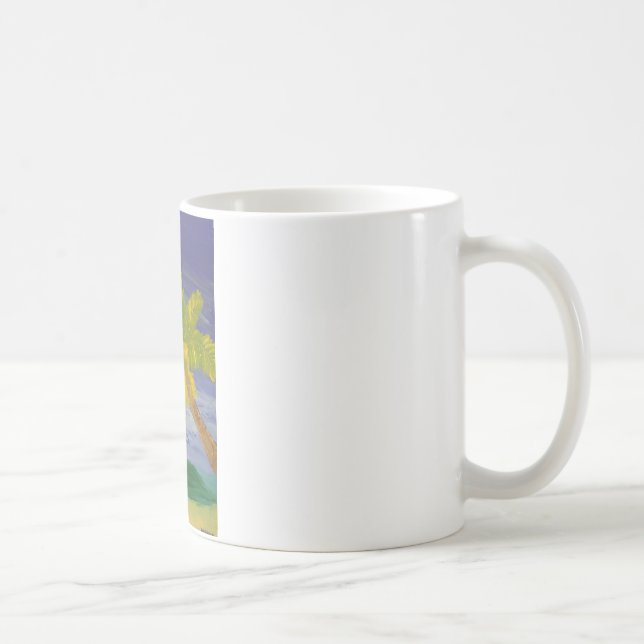 Palm tree coffee mug (Right)