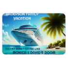 Palm Tree Cruise Ship Ocean Family Vacation