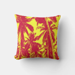 Palm Tree Design Cushion