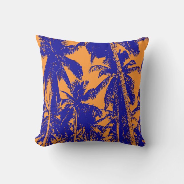 Palm Tree Design Cushion (Front)