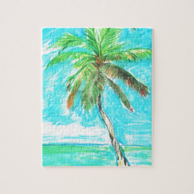 Palm Tree Jigsaw Puzzle (Vertical)