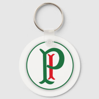 palm tree key key ring