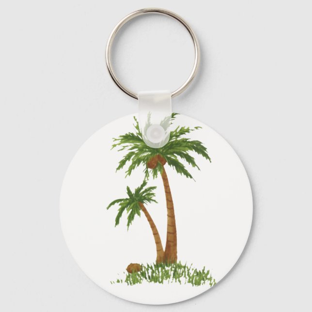 PALM TREE KEY RING (Front)