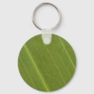 Palm Tree Leaf Key Ring