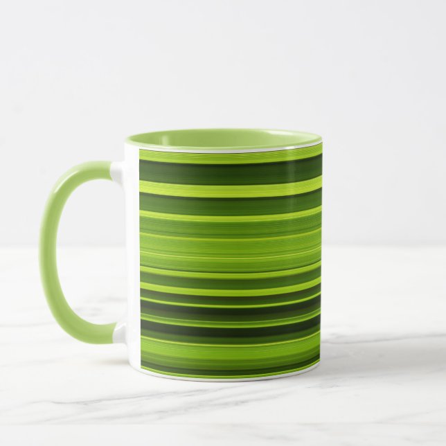Palm Tree Leaf Texture Mug (Left)