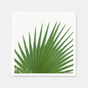 Palm tree leaves napkin