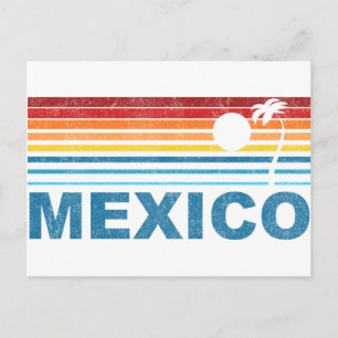 Palm Tree Mexico Postcard