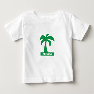 Palm Tree (Mexico Vacation) - Baby Fine Jersey T-S Baby T-Shirt