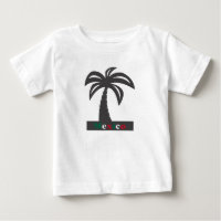 Palm Tree (Mexico Vacation) - Baby Fine Jersey T-S