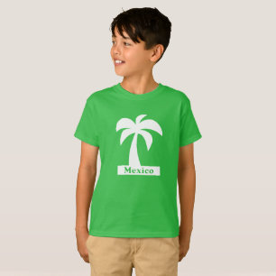 Palm Tree (Mexico Vacation) - Kids' Hanes TAGLESS® T-Shirt
