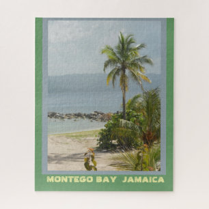 Palm Tree, Montego Bay Jamaica Jigsaw Puzzle