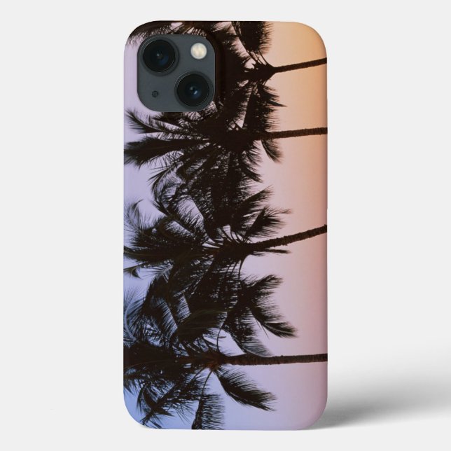 Palm tree, morning Case-Mate iPhone case (Back)