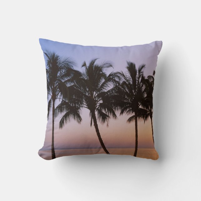 Palm tree, morning cushion (Front)