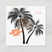 Palm Tree Motivation Art – Fully Customizable