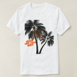Palm Tree Motivation Art – Fully Customizable T-Shirt