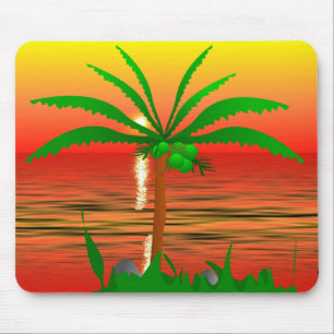 Palm Tree Mouse Pad