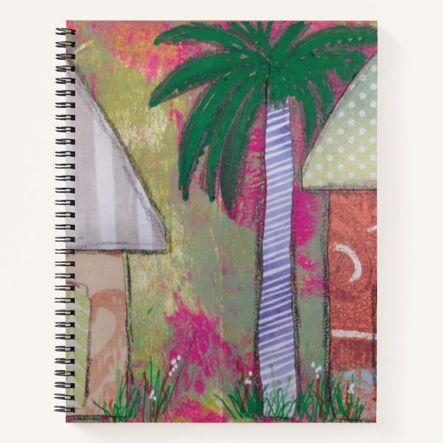 Palm Tree  Notebook (Front)