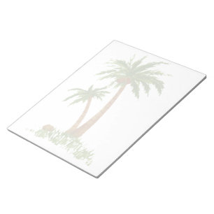 Palm Tree Notepad 11X8.5"