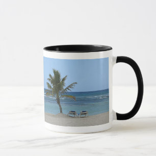 Palm Tree on the Beach Mug