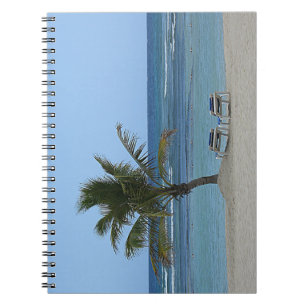 Palm Tree on the Beach Notebook