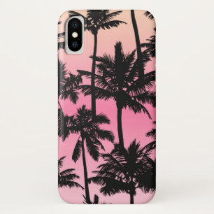 Palm Tree Pattern iPhone X Case