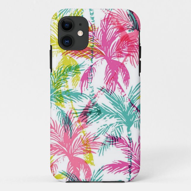Palm tree pattern Case-Mate iPhone case (Back)