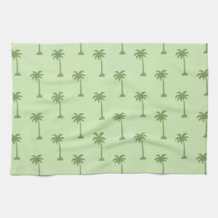 Palm Tree Pattern Tea Towel