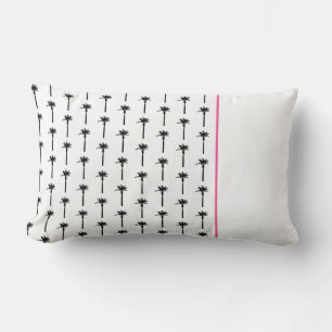 Palm Tree Pattern Travel Tropical Beach Fun Lumbar Cushion
