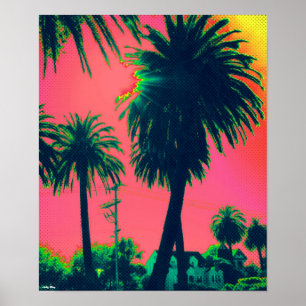 Palm Tree Poster (12.3" x 15")