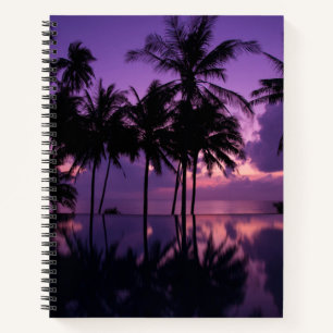 Palm Tree Reflection Notebook