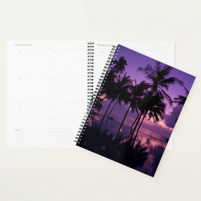 Palm Tree Reflection Planner (Display)