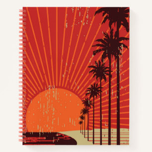Palm Tree Row Notebook