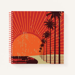 Palm Tree Row Notebook