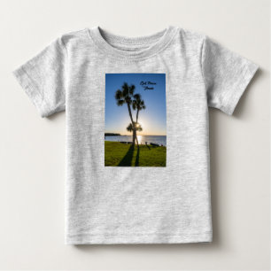 Palm Tree Scissors Silhouette Toddler T-shirt