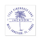 Palm Tree Self-Inking Return Address Stamp