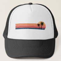 Palm Tree Shirt - Retro Style Tropical Beach